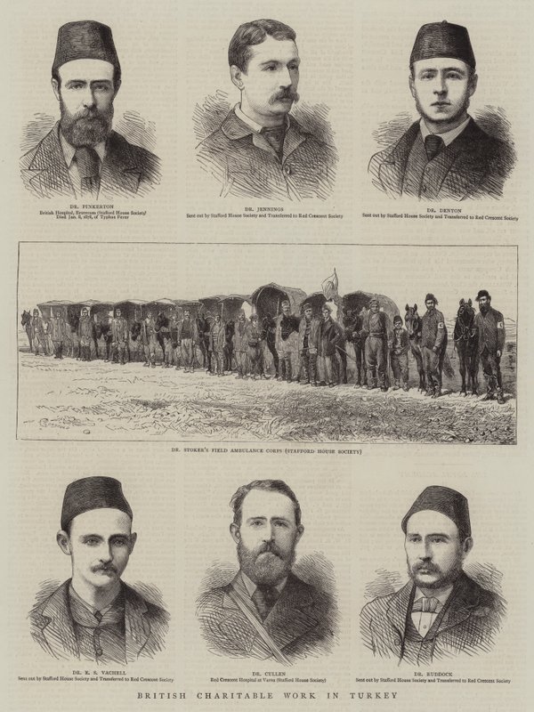 Lavoro caritatevole britannico in Turchia da Alfred Chantrey Corbould