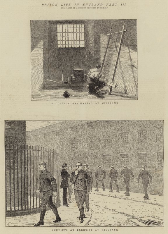 Vita carceraria in Inghilterra, Parte III da Alfred Chantrey Corbould