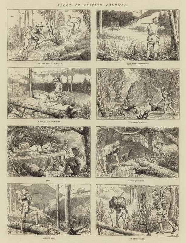 Sport in British Columbia da Alfred Chantrey Corbould