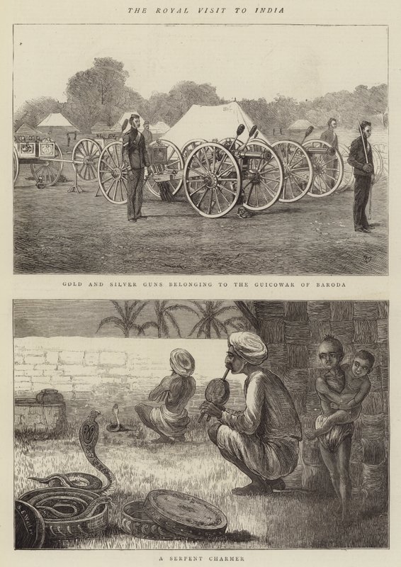 La visita reale in India da Alfred Chantrey Corbould