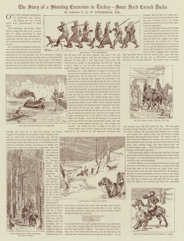 La Storia di una Escursione di Caccia in Turchia da Alfred Chantrey Corbould