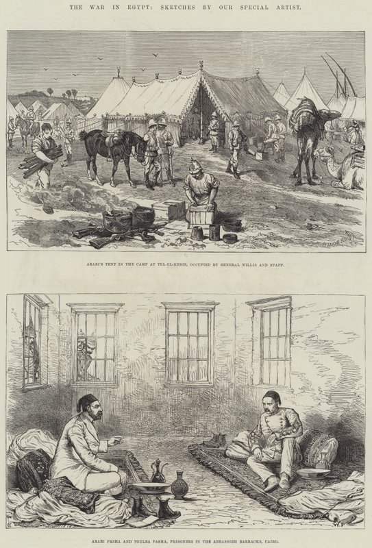 La guerra in Egitto da Alfred Courbould