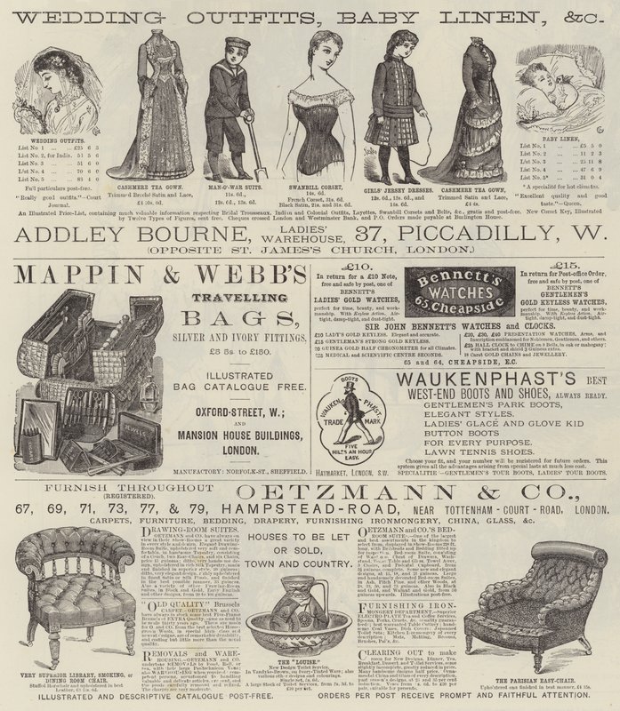 Pubblicità da Alfred Crowquill