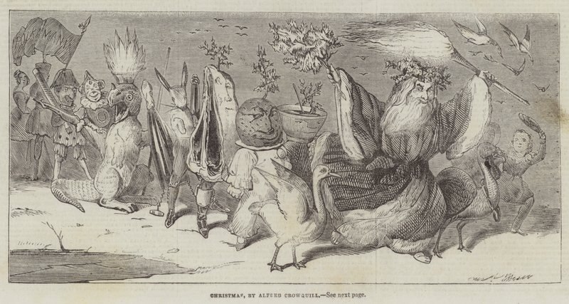 Natale da Alfred Crowquill