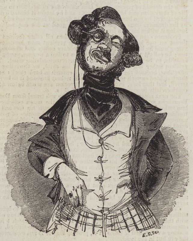 Il monocolo da Alfred Crowquill