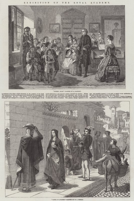 Esposizione della Royal Academy da Alfred Rankley