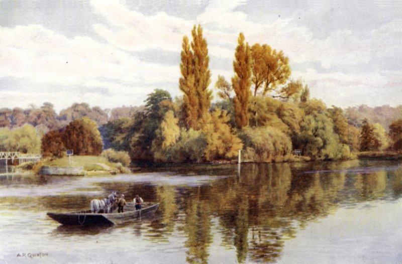 Cookham Ferry da Alfred Robert Quinton