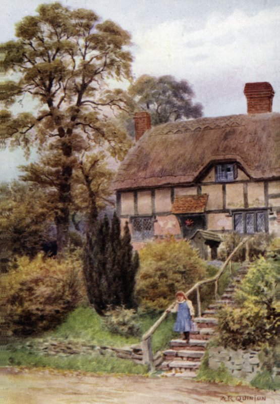 Gradini del cottage, Ardington, Berkshire da Alfred Robert Quinton