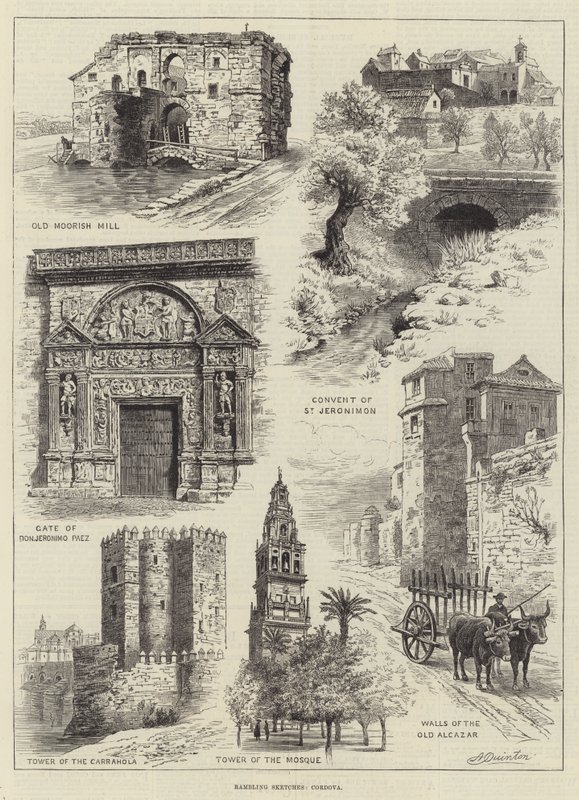 Schizzi vagabondi, Cordova da Alfred Robert Quinton