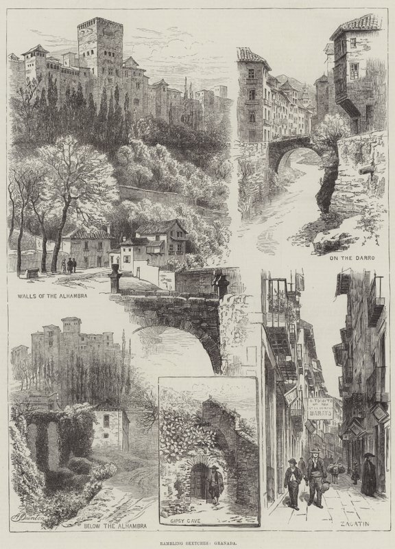 Schizzi erranti, Granada da Alfred Robert Quinton