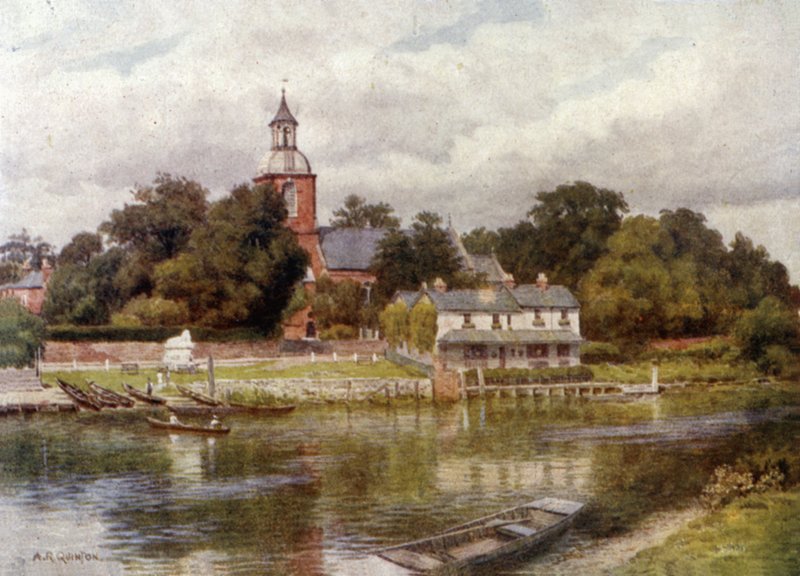 Chiesa di Sunbury da Alfred Robert Quinton