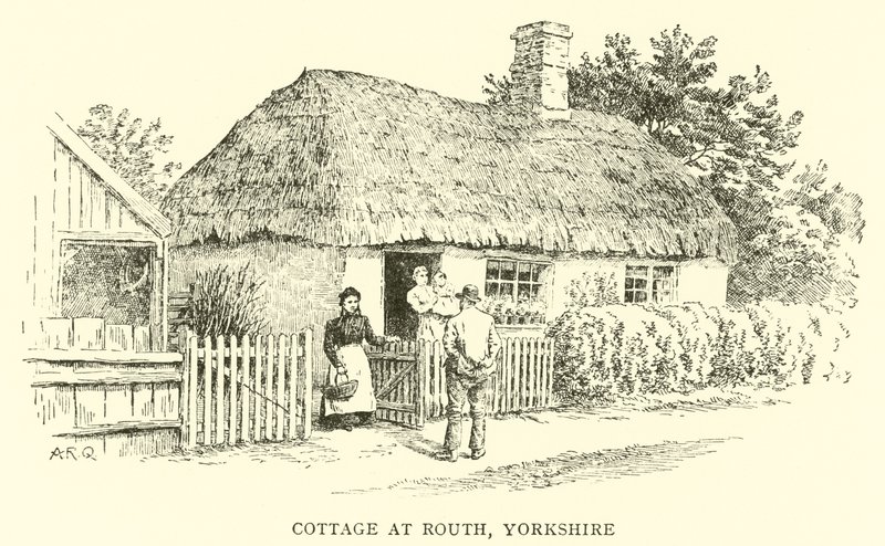 Il cottage a Routh, Yorkshire da Alfred Robert Quinton