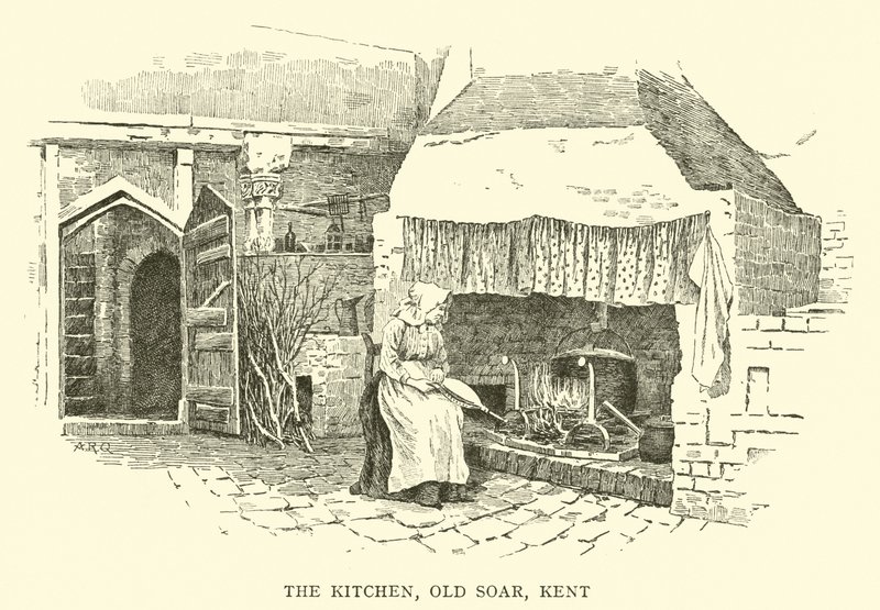 La cucina, Old Soar, Kent da Alfred Robert Quinton
