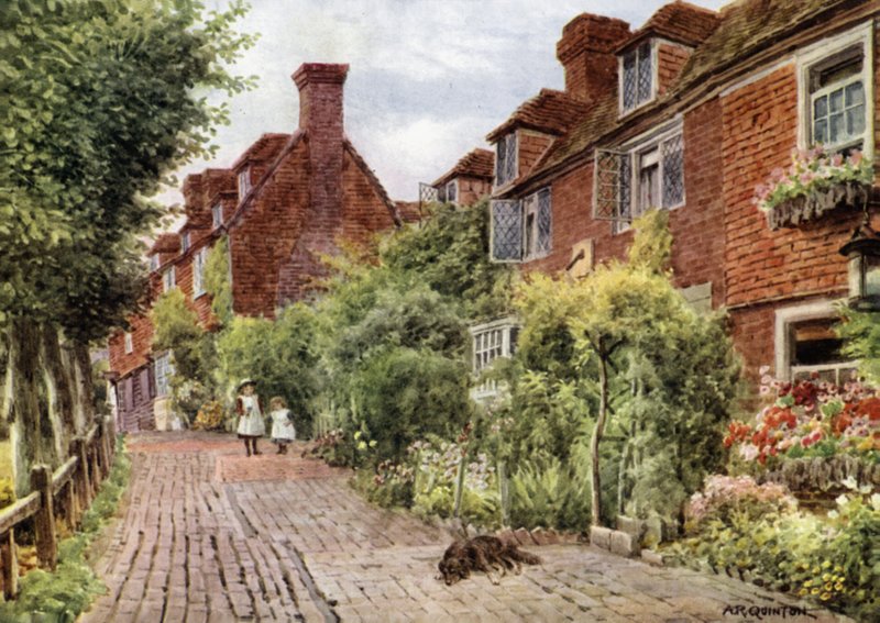 Le Passeggiate, Groombridge, Kent da Alfred Robert Quinton