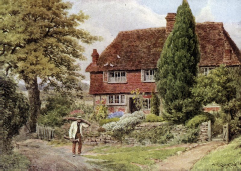 Tillington, vicino a Petworth, Sussex da Alfred Robert Quinton