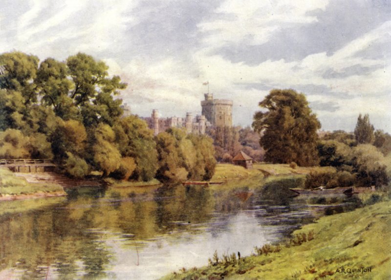 Castello di Windsor da Alfred Robert Quinton