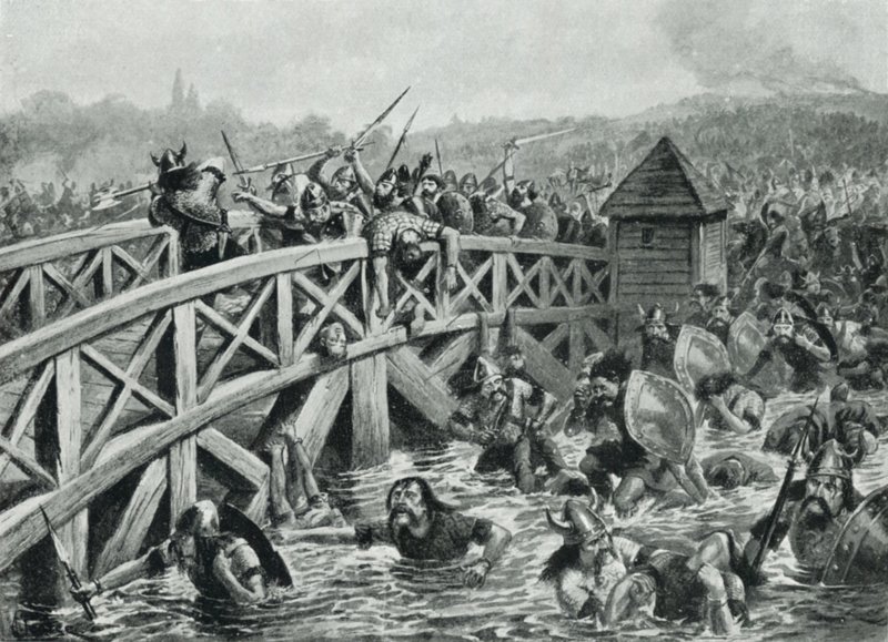 La battaglia di Stamford Bridge, 25 settembre da Alfred (after) Pearse