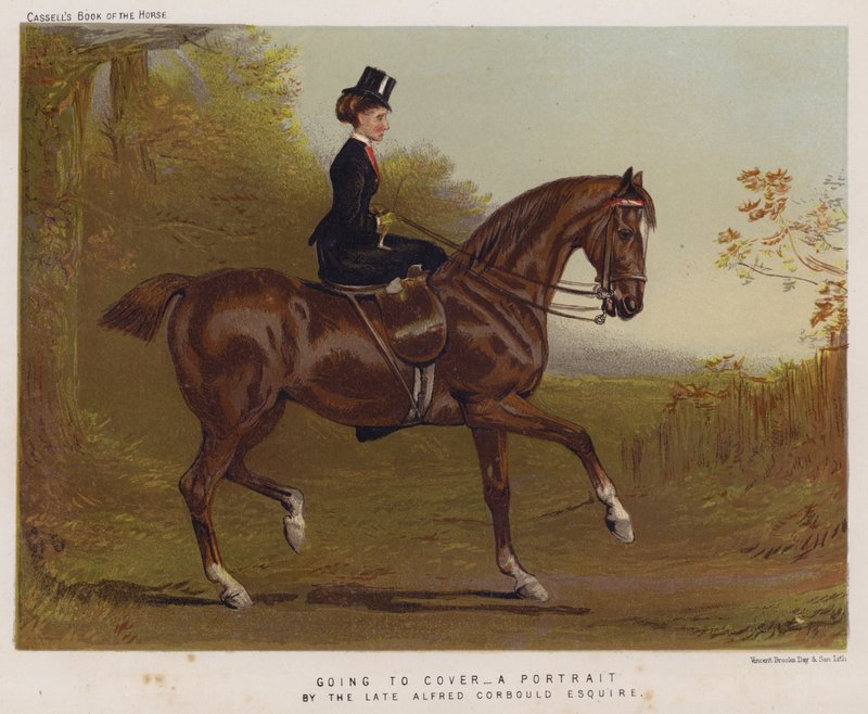 Andare a caccia da Alfred Chantrey Corbould