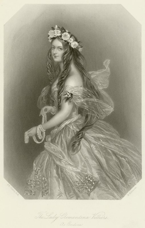 Lady Clementina Villiers da Alfred Edward Chalon