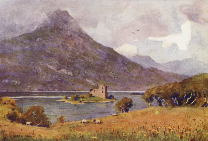 Castello di Ballynahinch, Connemara da Alfred Heaton Cooper