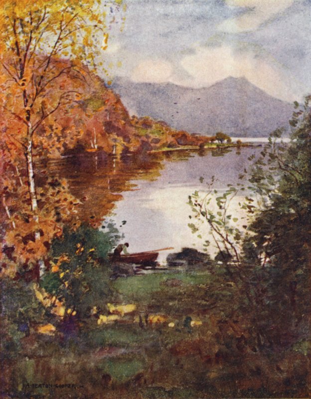 Isola di Innisfallen, Killarney da Alfred Heaton Cooper
