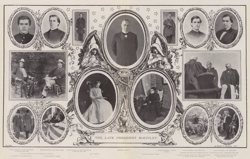 Il defunto Presidente McKinley da Alfred Hugh Fisher