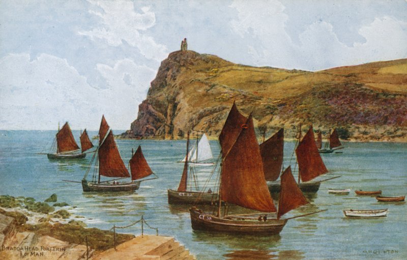 Bradda Head, Port Erin, Isola di Man da Alfred Robert Quinton