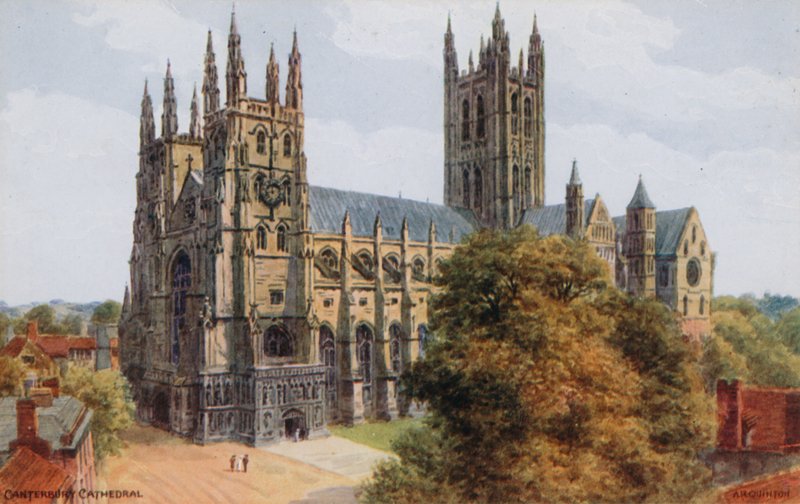 Cattedrale di Canterbury da Alfred Robert Quinton