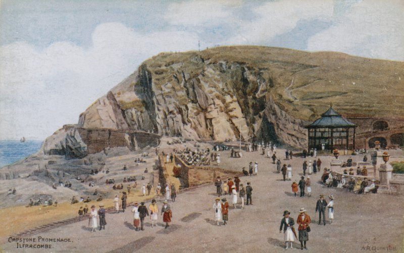 Passeggiata di Capstone, Ilfracombe da Alfred Robert Quinton