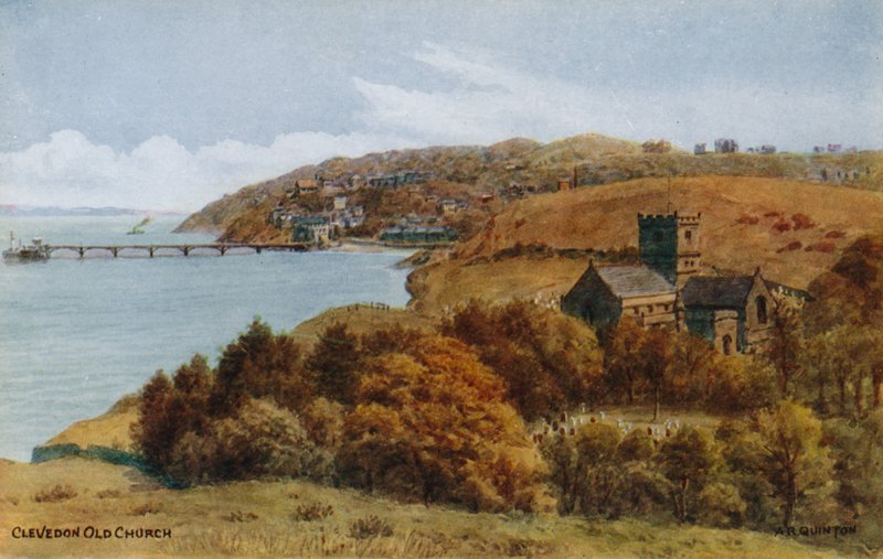 Vecchia Chiesa di Clevedon da Alfred Robert Quinton