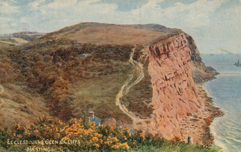 Glen e Scogliere di Ecclesbourne, Hastings da Alfred Robert Quinton
