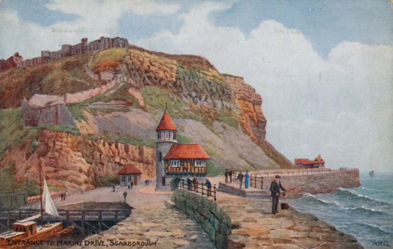 Ingresso a Marine Drive, Scarborough da Alfred Robert Quinton