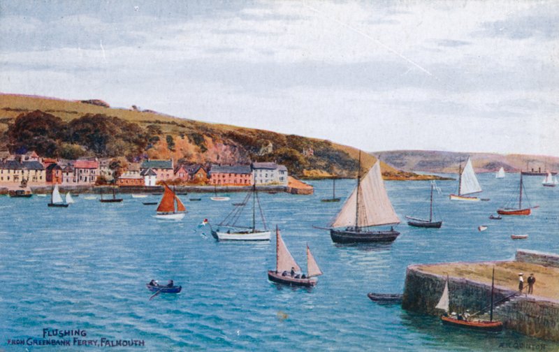 Flushing dal Greenbank Ferry, Falmouth da Alfred Robert Quinton