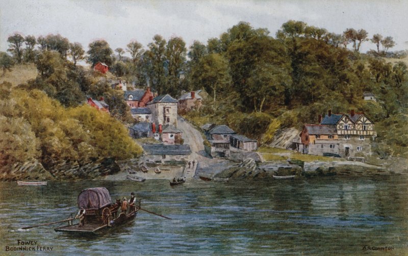 Fowey, traghetto di Bodinnick da Alfred Robert Quinton