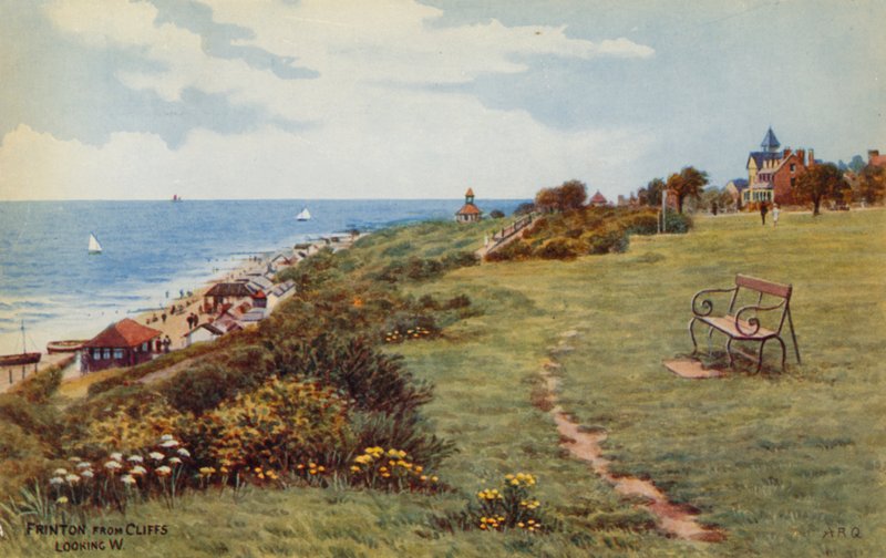 Frinton dalle scogliere, guardando a ovest da Alfred Robert Quinton