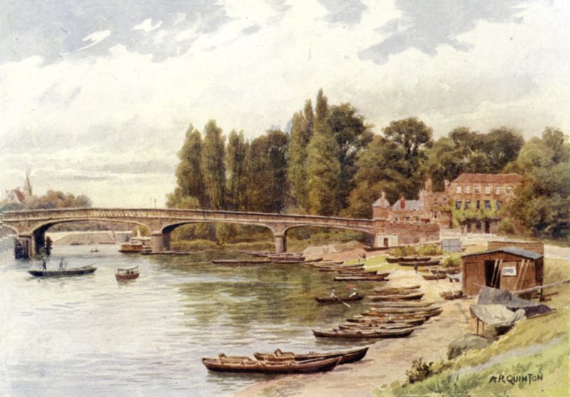 Ponte di Hampton da Alfred Robert Quinton