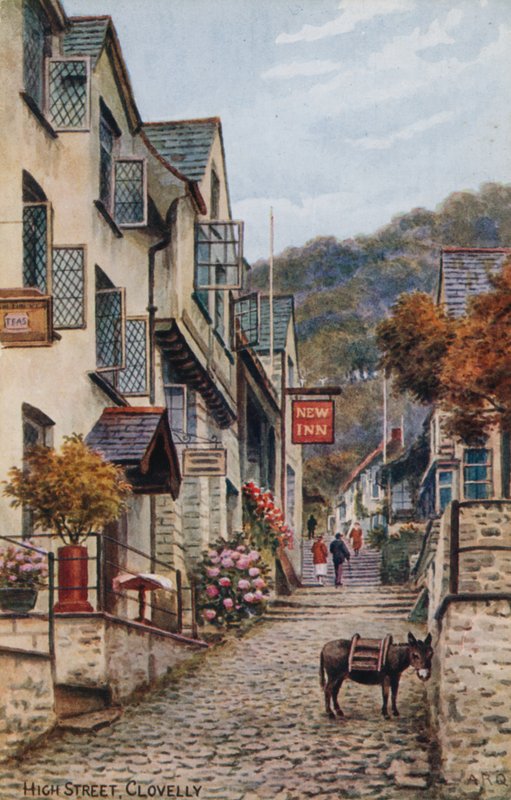 High Street, Clovelly da Alfred Robert Quinton