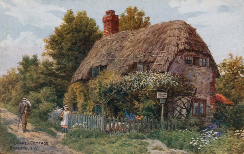 Il cottage di Little Jane, Brading, Isola di Wight da Alfred Robert Quinton