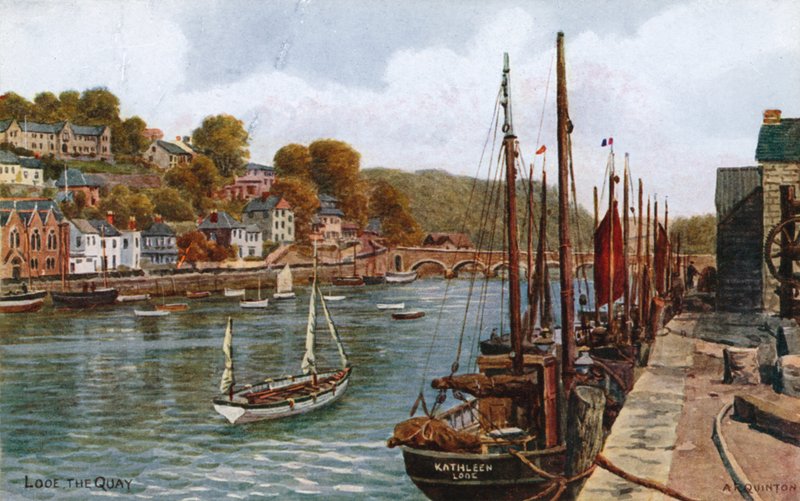 Looe, Il Molo da Alfred Robert Quinton
