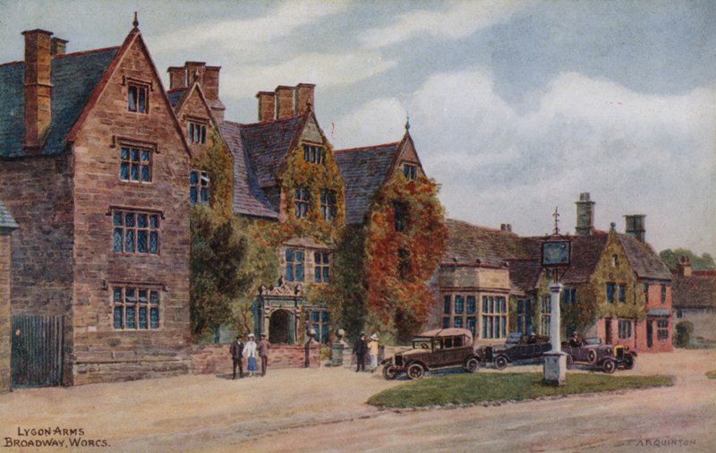 Lygon Arms, Broadway, Worcs da Alfred Robert Quinton