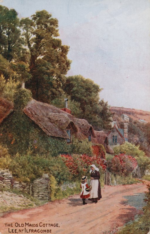 Cottage delle Vecchie Zitelle, Lee, Ilfracombe da Alfred Robert Quinton