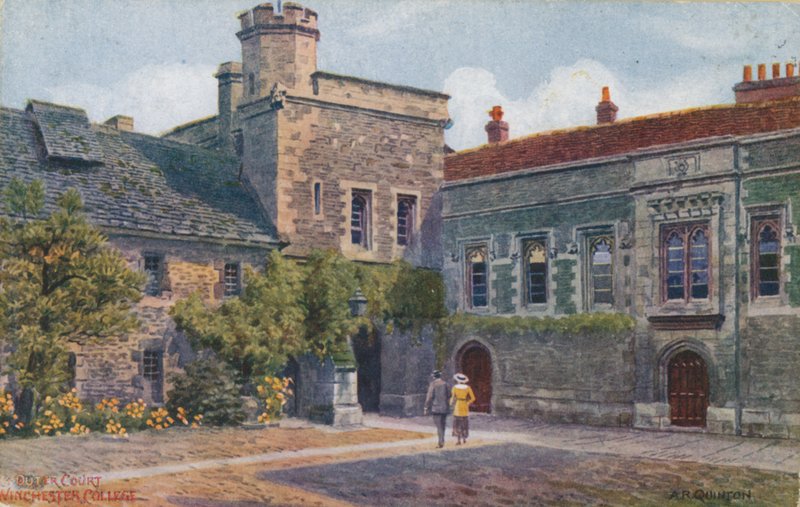 Corte Esterna, Winchester College da Alfred Robert Quinton