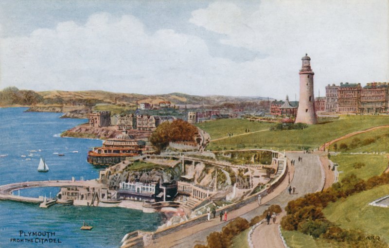 Plymouth, dalla Cittadella da Alfred Robert Quinton