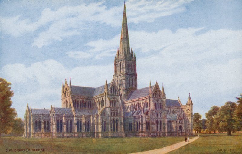 Cattedrale di Salisbury da Alfred Robert Quinton
