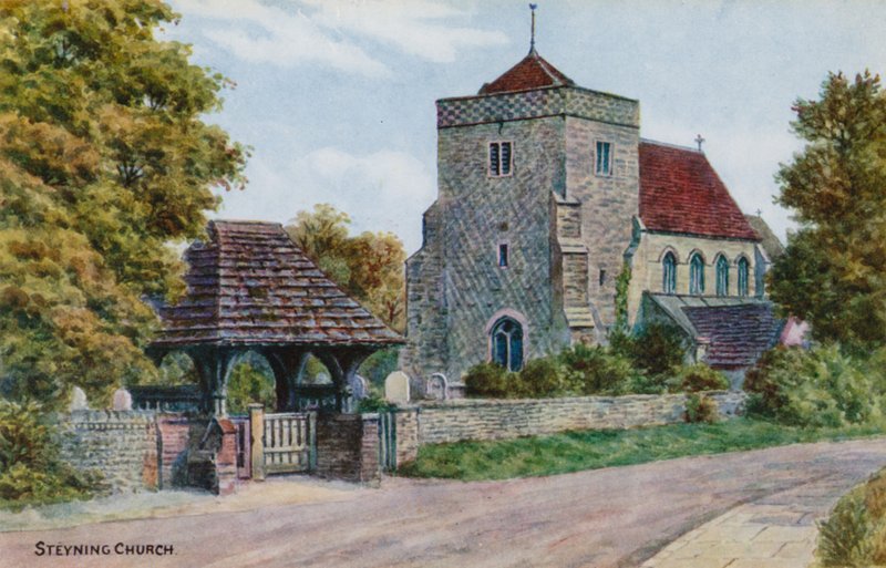 Chiesa di Steyning da Alfred Robert Quinton
