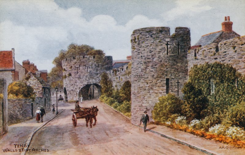 Tenby, Mura e Cinque Archi da Alfred Robert Quinton