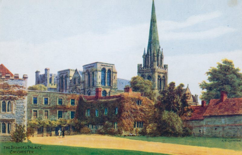 Il Palazzo dei Vescovi, Chichester da Alfred Robert Quinton