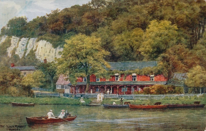 Il Coniglio Nero, Arundel da Alfred Robert Quinton
