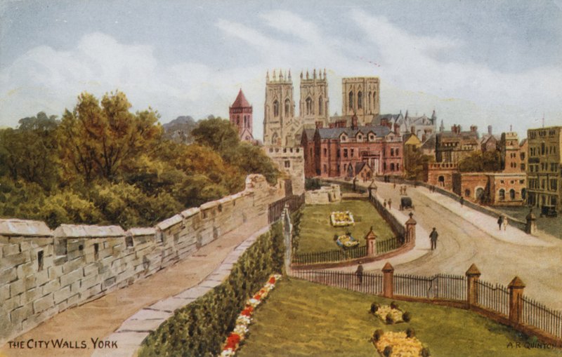 Le mura della città, York da Alfred Robert Quinton