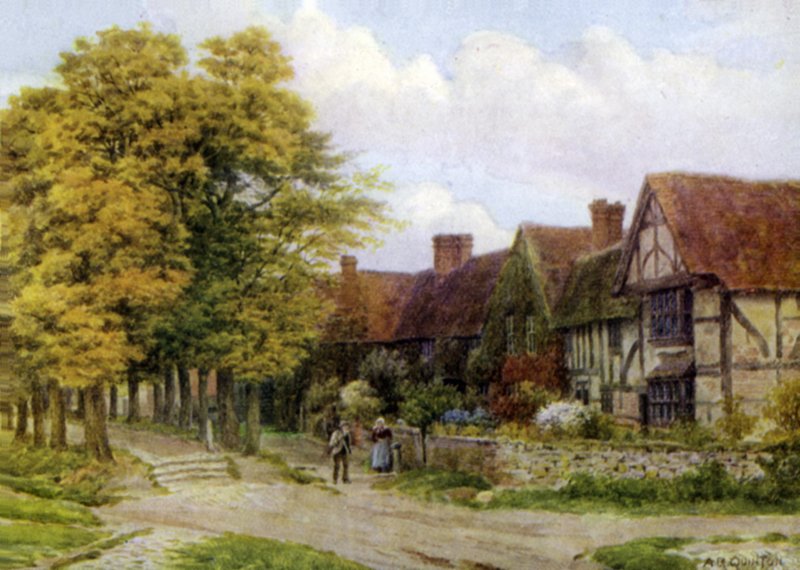 Il Priorato, Steventon, Berks da Alfred Robert Quinton
